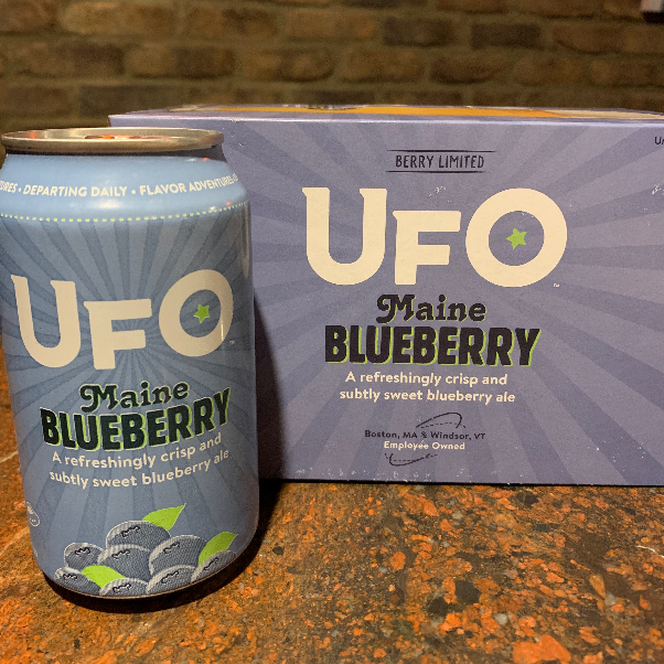 Harpoon UFO Maine Blueberry AIe 4.8% abv