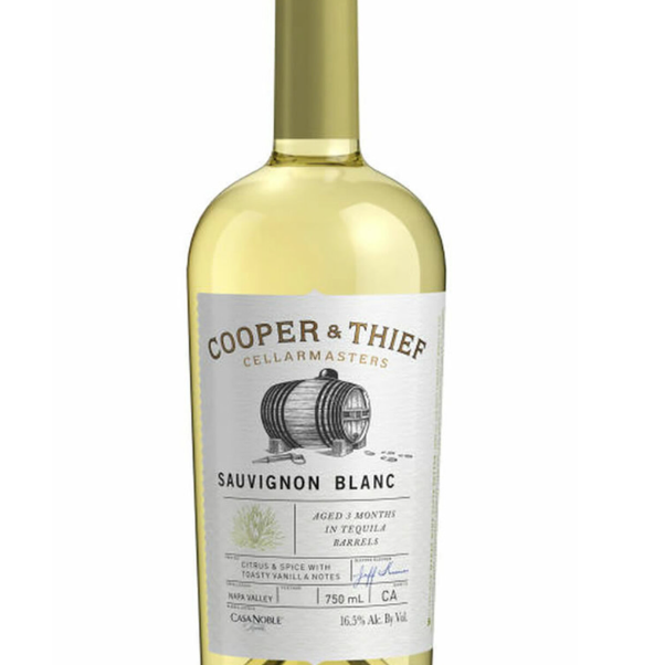 Cooper and Thief Tequila Barrel-aged Sauvignon Bla